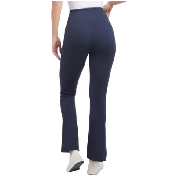 Jockey Studio Flare Pant S Neo Navy Pull-On Comfort Side Pocket Straight Leg NWT - Picture 2 of 12